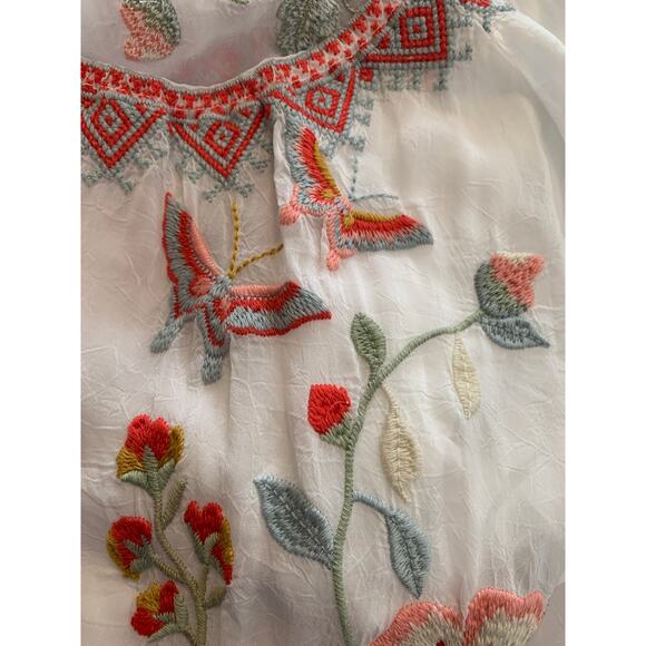 Johnny Was Women's The Grace Top Floral Embroidered Blouse Plus Size XXL NWT - Picture 8 of 10